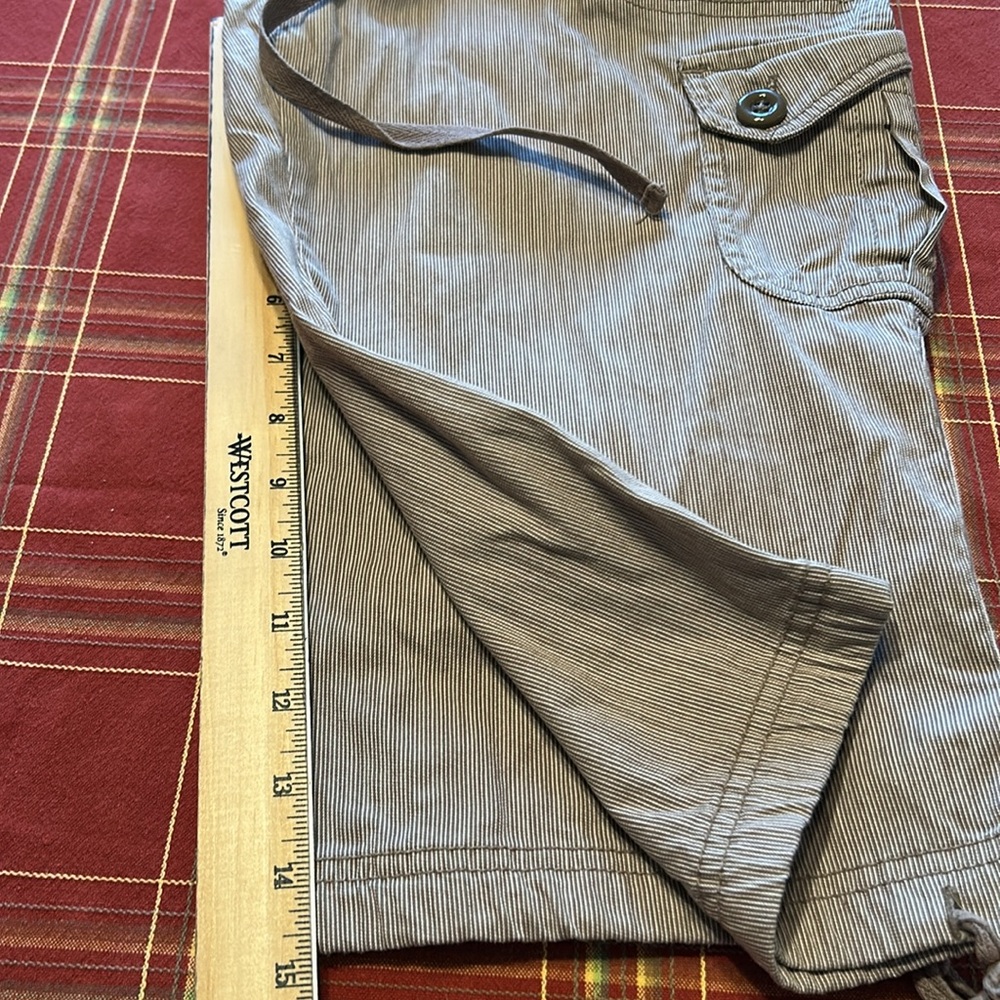 Vintage Be Bop Cargo Capri Womenโs 7 Pocket Pants Sz 7 25+ years EUC - Picture 10 of 11